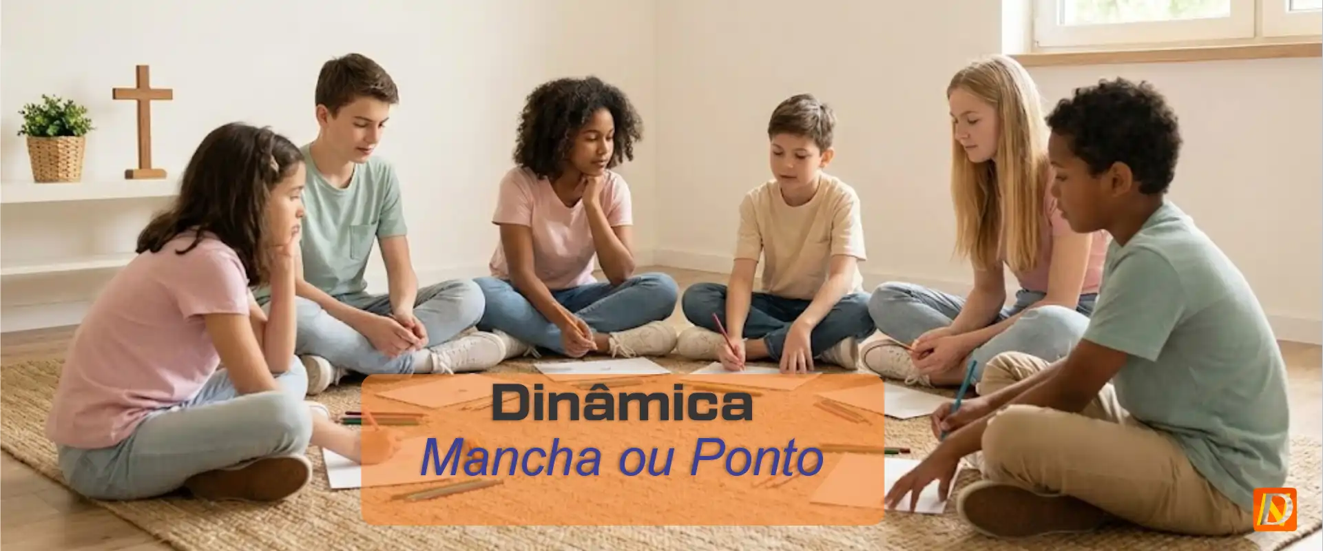 Dinâmica: Mancha ou Ponto - Catequese